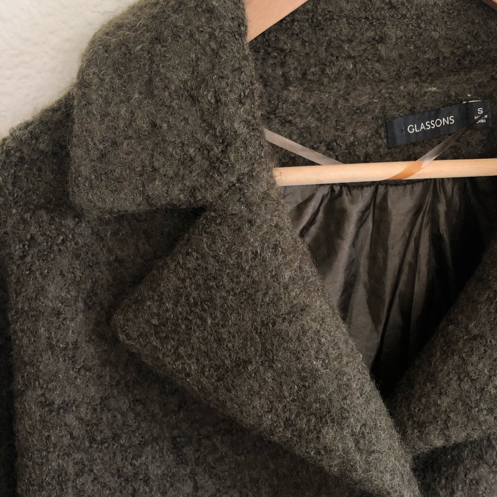 Olive color Glassons Jacket size small - Picture 12 of 14